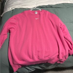 Nike Pink Crewneck Sweater